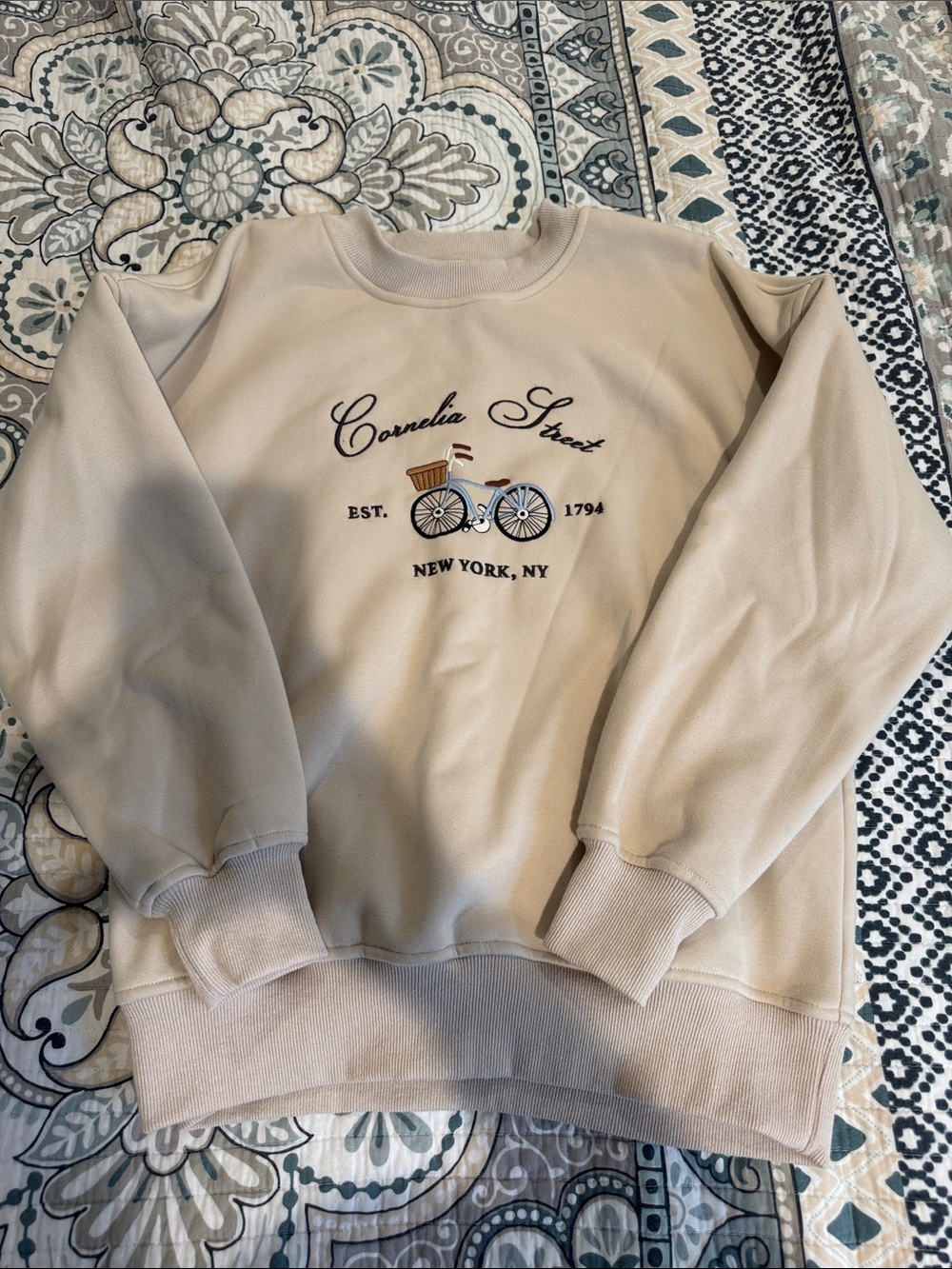 Altar'd State Cornelia Steer Crewneck Sweatshirt